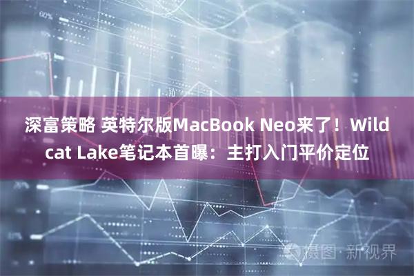 深富策略 英特尔版MacBook Neo来了！Wildcat Lake笔记本首曝：主打入门平价定位